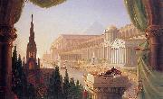 Thomas Cole The dream of the architect USA oil painting artist